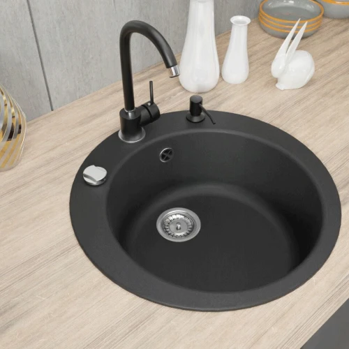 Zlew Zlewozmywak FRANKE SOLO SOD OKRĄGŁY + bateria + dozownik gratis