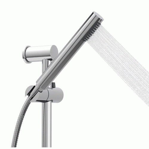 Zestaw natryskowy srebrny Ripon bateria termostatyczna