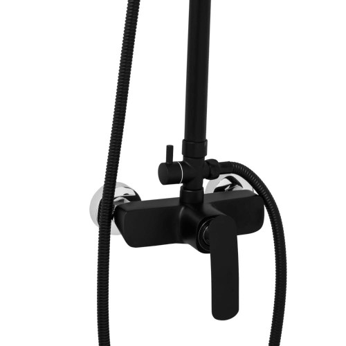 Tony zestaw natryskowy prysznicowy czarny