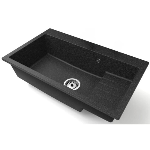 Zlewozmywak granitowy jednokomorowy z ociekaczem Arona