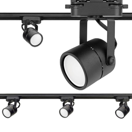 Zestaw 3x Spot Tuba Reflektor GU10 szynoprzewód 1m