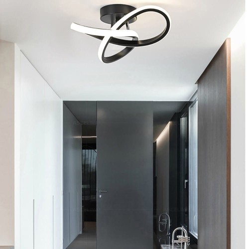 Lampa sufitowa żyrandol plafon LED supeł 28W