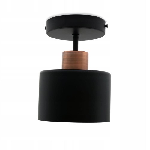 Lampa wisząca 1xE27 Black Copper Gabriel