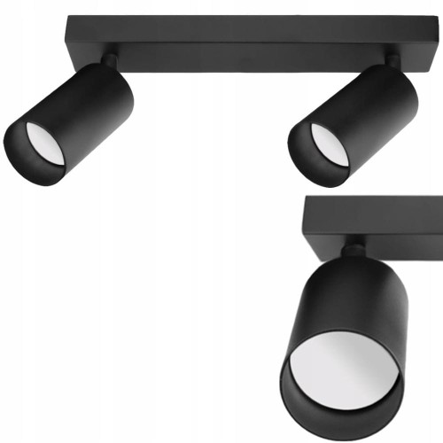 Lampa sufitowa szyna 2x GU10 oprawa halogen spot