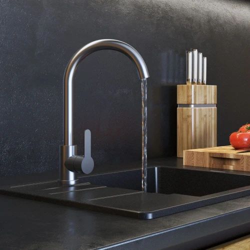 Bateria kuchenna zaokrąglona wylewka Prestige Plus Inox