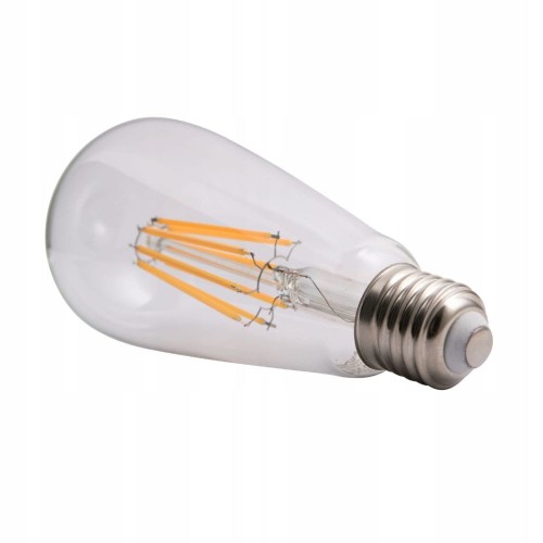 6x Żarówka E27 LED 1510lm 14W filament łza