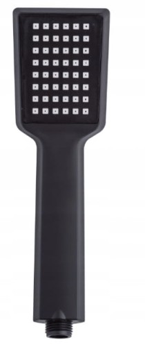 Zestaw natryskowy prysznicowy czarny wąż słuchawka