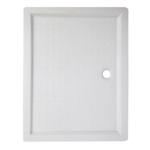 Brodzik prysznicowy prostokątny wysoki SXL03B biały 90 x 80 cm 