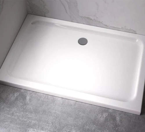 Brodzik prysznicowy prostokątny slim ST05C biały 90 x 70 cm