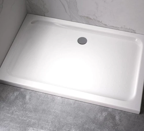Brodzik prysznicowy prostokątny slim ST06B biały 110 x 100 cm