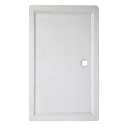 Brodzik prysznicowy prostokątny wysoki SXL03F biały 130 x 80 cm