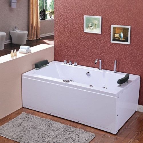 Wanna z hydromasażem Ramona 640H biała 180 x 90 cm