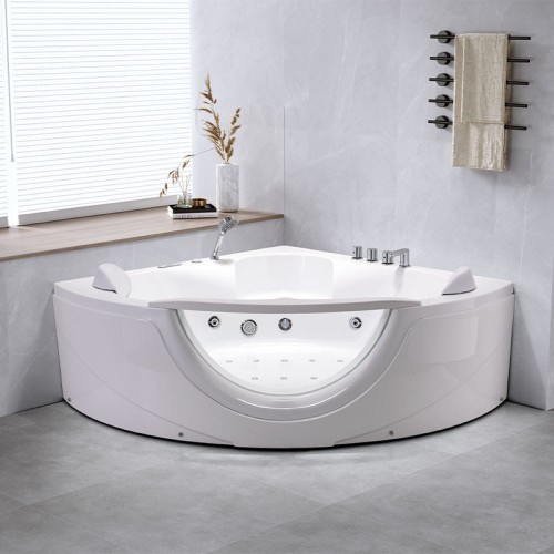 Wanna z hydromasażem Signa 635 biała 150 x 150 cm