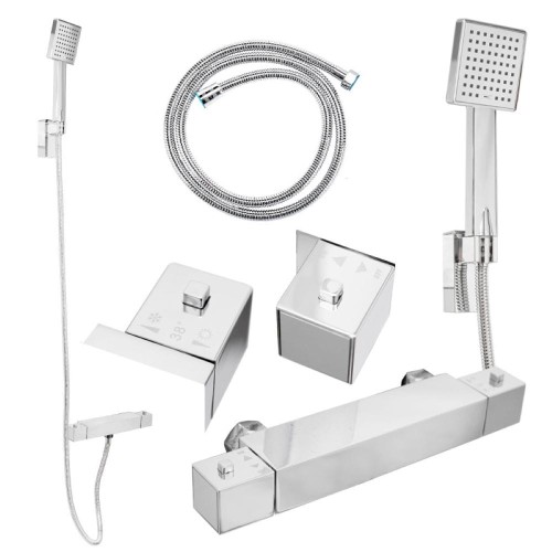 Bateria prysznicowa z termostatem T202A chrom