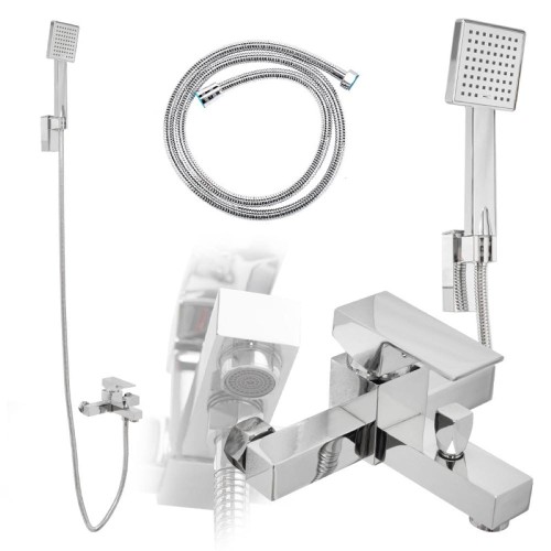 Bateria prysznicowa łazienkowa F302A chrom