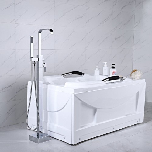 Bateria łazienkowa wolnostojąca F2037A chrom