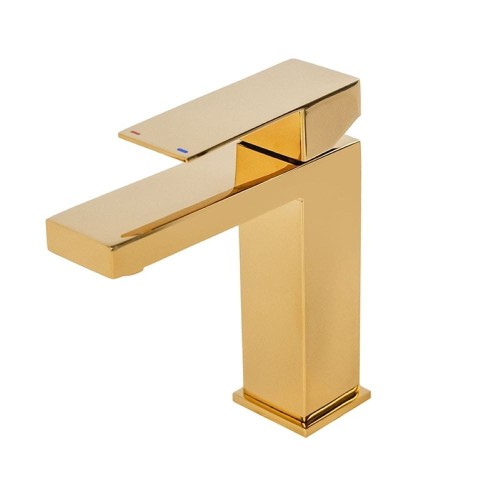 Bateria umywalkowa łazienkowa F211C złota