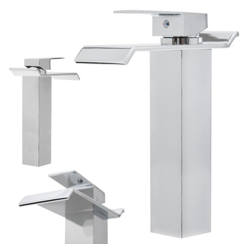 Bateria umywalkowa łazienkowa F300 chrom