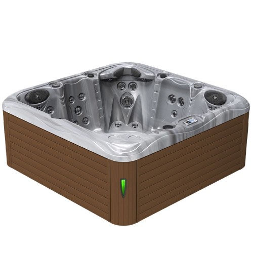 Jacuzzi ogrodowe wanna SPA752 cappucino obudowa kawa 200 cm x 200 cm