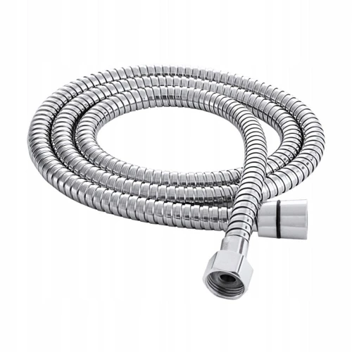 Wąż prysznicowy natryskowy standardowy metalowy oplot 150 cm OVEL chrom