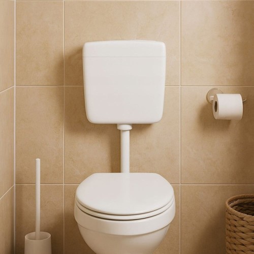 Dolnopłuk spłuczka WC wiszący funkcja START/STOP VELVA - biały