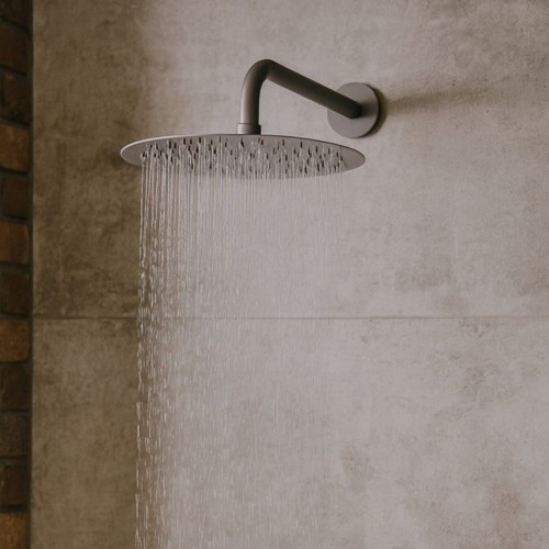 Deszczownica okrągła 25 cm głowica prysznicowa średnica 250 mm RAVON chrom