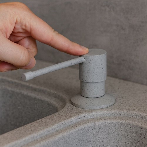 Dozownik do płynu do naczyń/ mydła do rąk GRANITE SINK LUNOX - szary