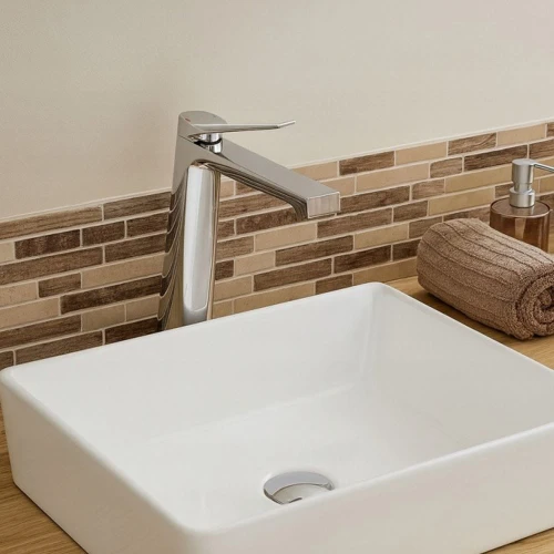Bateria łazienkowa wysoka GRANITE SINK AROMA - chrom