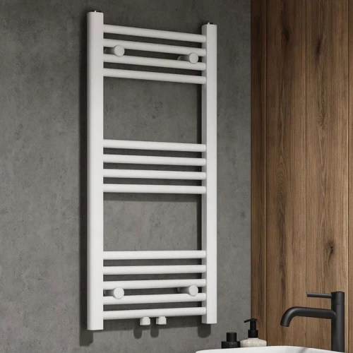 Grzejnik łazienkowy GRANITE SINK SAMPE 40x90 cm - biały