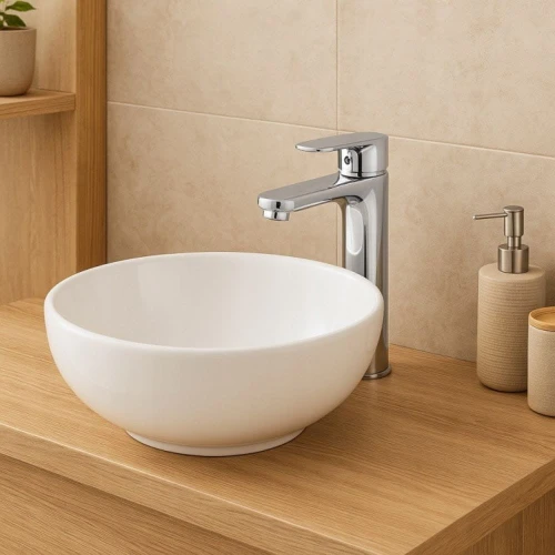 Bateria łazienkowa wysoka GRANITE SINK PIRO - chrom