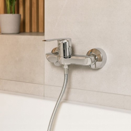 Bateria łazienkowa natrysk GRANITE SINK PIRO - chrom