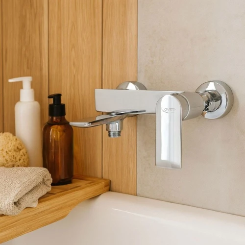 Bateria łazienkowa wannowa GRANITE SINK FABON - chrom
