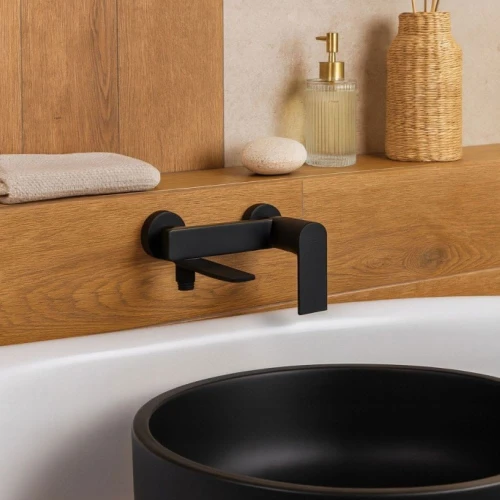 Bateria łazienkowa wannowa GRANITE SINK FABON - czarna