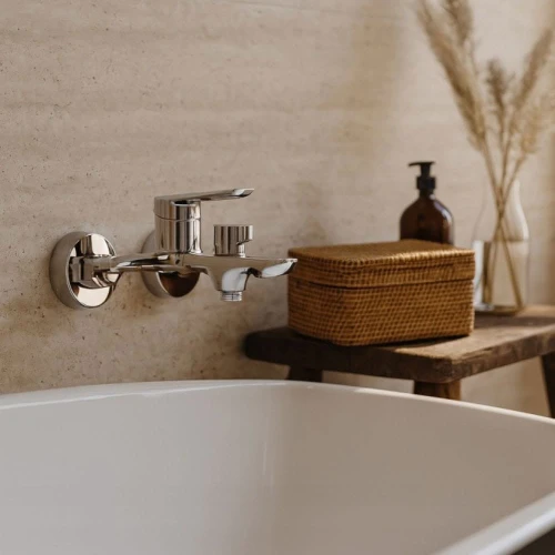 Bateria łazienkowa wannowa GRANITE SINK EVONA - chrom