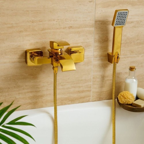 Bateria łazienkowa wannowa GRANITE SINK Elavo - złota