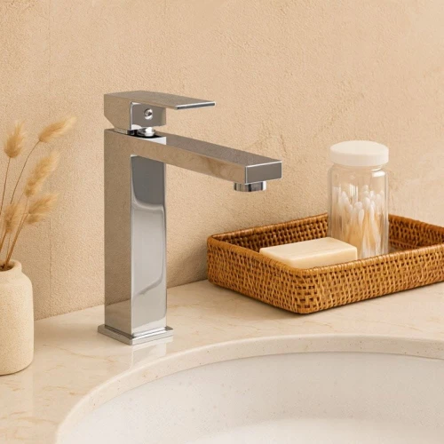 Bateria łazienkowa wysoka GRANITE SINK Kubin - chrom