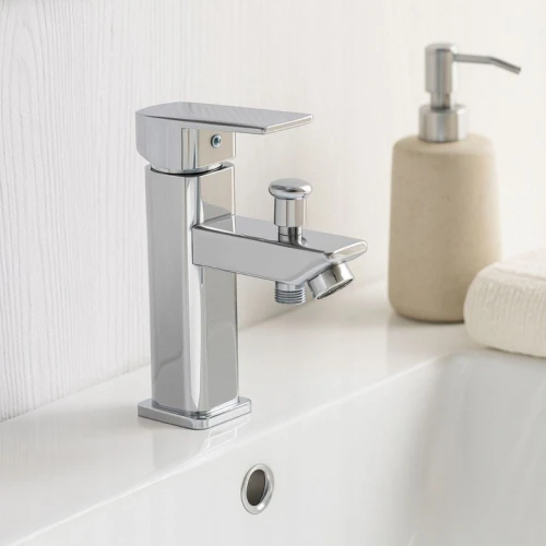 Bateria łazienkowa wannowo umywalkowa GRANITE SINK karon - chrom