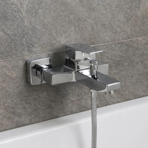 Bateria łazienkowa GRANITE SINK karon wannowa - chrom