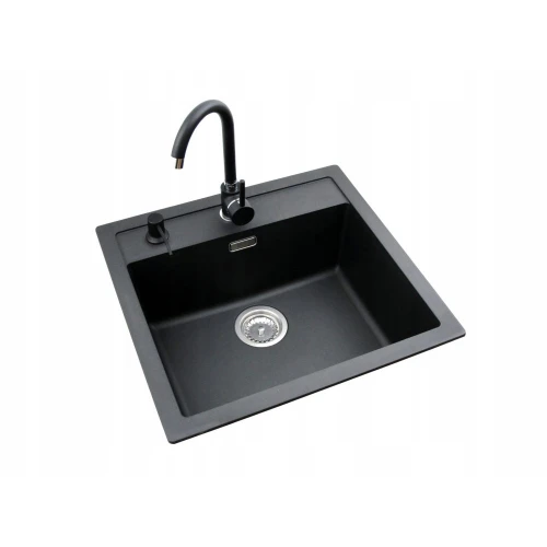 Zlewozmywak FRANKE Sid 610 onyx + dozownik + syfon