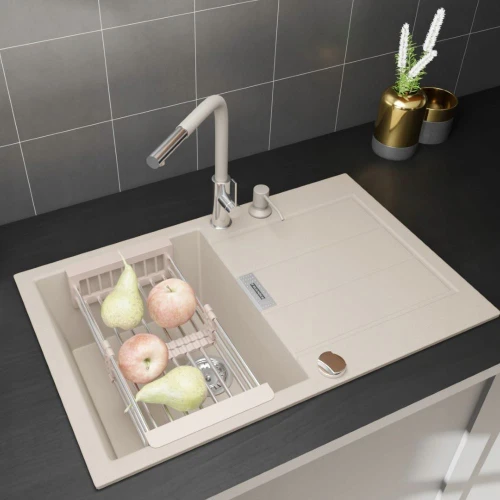 Zestaw - Zlewozmywak Franke S2D 611- 78 - Bateria - dozownik