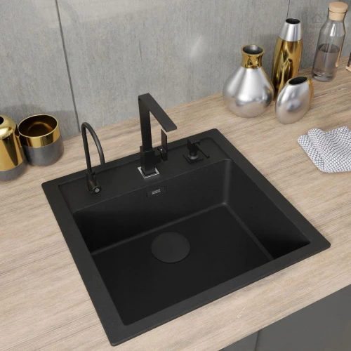 Zlewozmywak Franke Tectonite Sid 610 - Bateria kuchenna - filtr Dafi - syfon