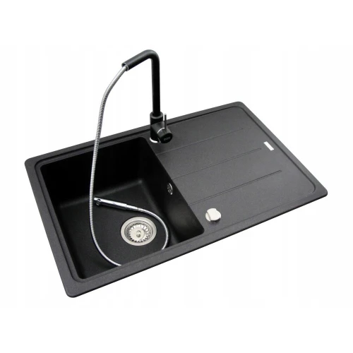 Zestaw - zlewozmywak Franke BFG 611-78 - bateria kuchenna Sirius Side