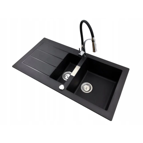 Zestaw - Zlewozmywak FRANKE Sirius Sid 651 - bateria Pelikan - syfon