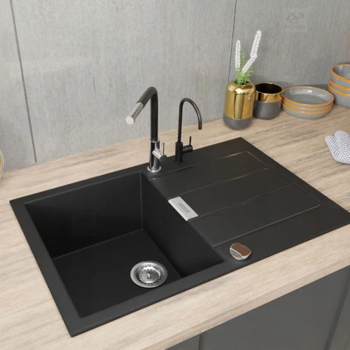 Zestaw - zlew Franke SID 611-78 - bateria Linea 2 - filtr Dafi