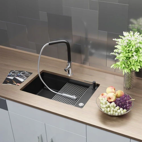 Zestaw - zlew Franke KNG 110-62 - bateria Linea  2 - dozownik - akcesoria