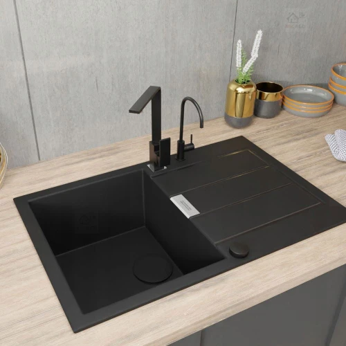 Zestaw - zlew Franke SID 611-78 - bateria Nook - system filtrujący Dafi