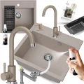 ZLEWOZMYWAK-granitowy-JEDNOKOMOROWY-60-cm-bezowy-Z-BATERIA-dozownikiem-11el.jpg