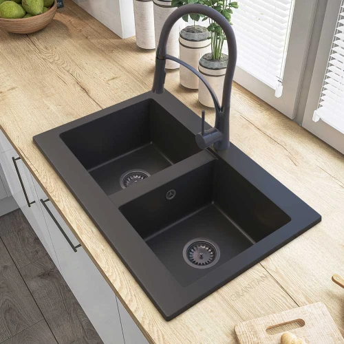 Zlewozmywak granitowy model VERSO