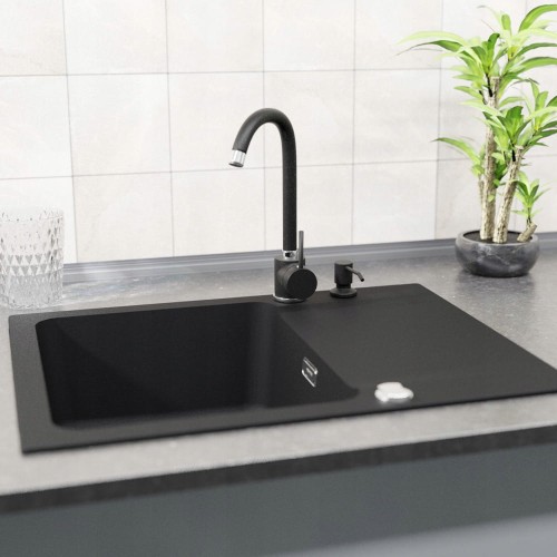 Zlew Zlewozmywak FRANKE Tectonite 611 +Bateria Alfa +Syfon + Dozownik